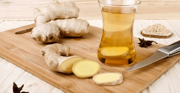 Ginger herbata na moc